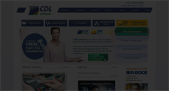 Desktop Screenshot of cdllinhares.org.br
